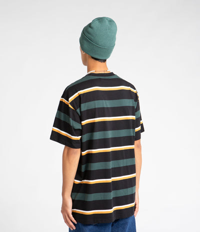 Carhartt Bowman T-Shirt - Bowman Stripe / Juniper