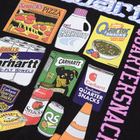 Carhartt x Quartersnacks Graphic T-Shirt - Black thumbnail