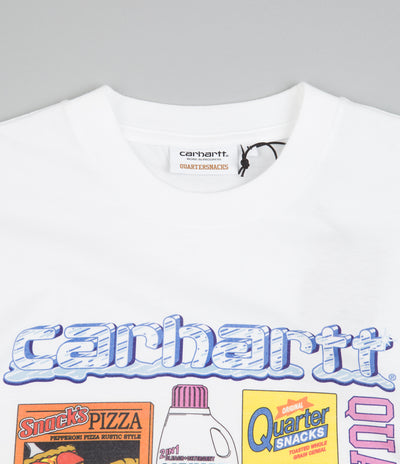 Carhartt x Quartersnacks Graphic T-Shirt - White