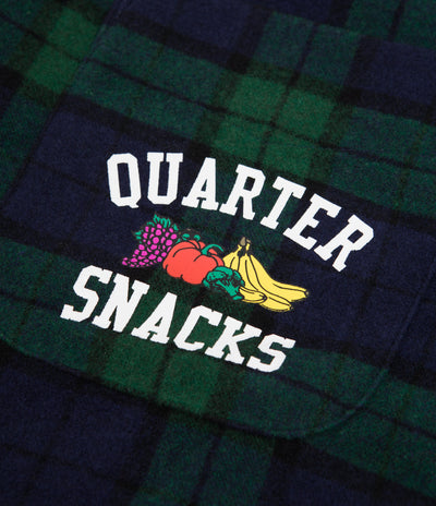 Carhartt x Quartersnacks Shirt Jacket - Quartersnacks Check / Green