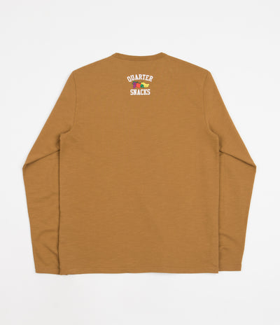Carhartt x Quartersnacks Slub Yarn Pocket T-Shirt - Hamilton Brown Heather