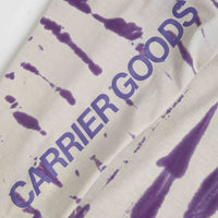 Carrier Goods Tie Dye Tech Long Sleeve T-Shirt - Purple thumbnail