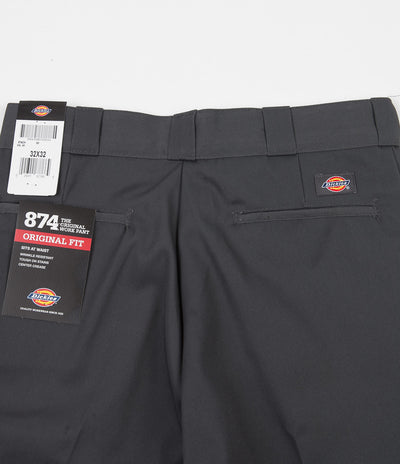 Dickies Original 874 Work Trousers - Charcoal Grey | Flatspot