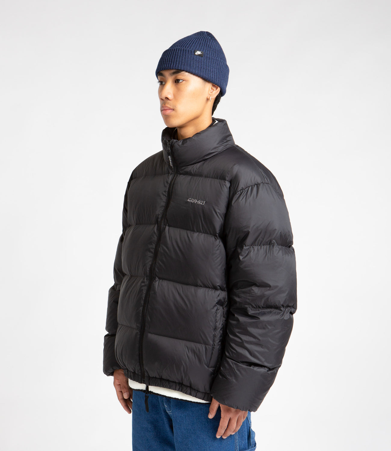 Gramicci Down Puffer Jacket - Black | Flatspot