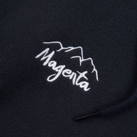 Magenta MTN Fleece Hoodie - Dark Navy thumbnail