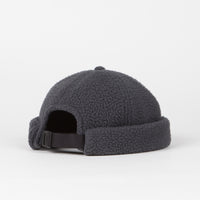 Magenta Sherpa Sailor Beanie - Dark Charcoal thumbnail