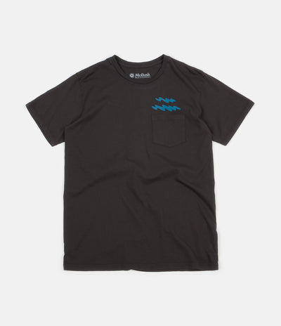 Mollusk Ziggy Zaggy T-Shirt - Faded Black