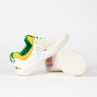 Nike SB Nyjah 3 Premium Shoes - Summit White / Black - Tour Yellow thumbnail