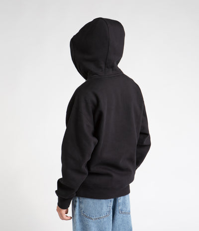 Nike Solo Swoosh Fleece Hoodie - Black / White