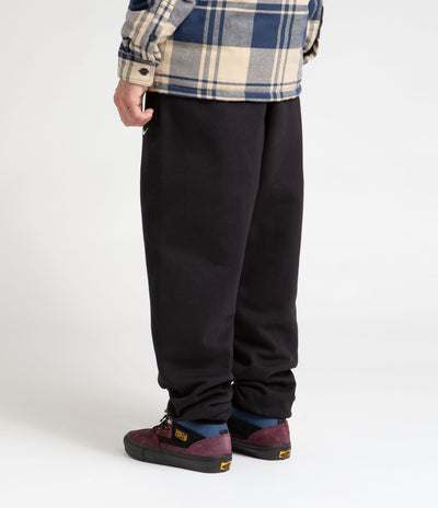 Nike Solo Swoosh Fleece Sweatpants - Black / White