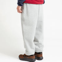 Nike Solo Swoosh Fleece Sweatpants - Dark Grey Heather / White thumbnail