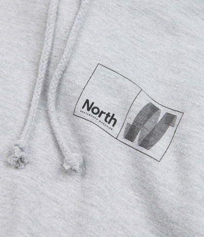 North N Logo Hoodie - Grey / Black