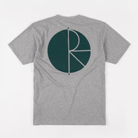 Polar Fill Logo T-Shirt - Heather Grey / Green thumbnail