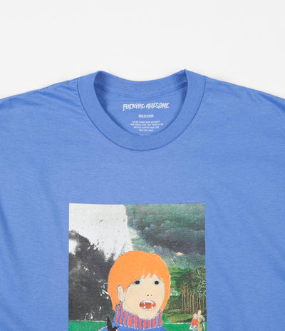 Fucking Awesome Painted Aidan T-Shirt - Iris