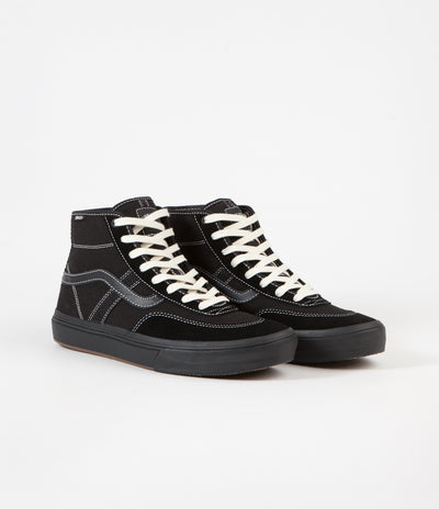 Vans Crockett High Pro Shoes - Black / Black
