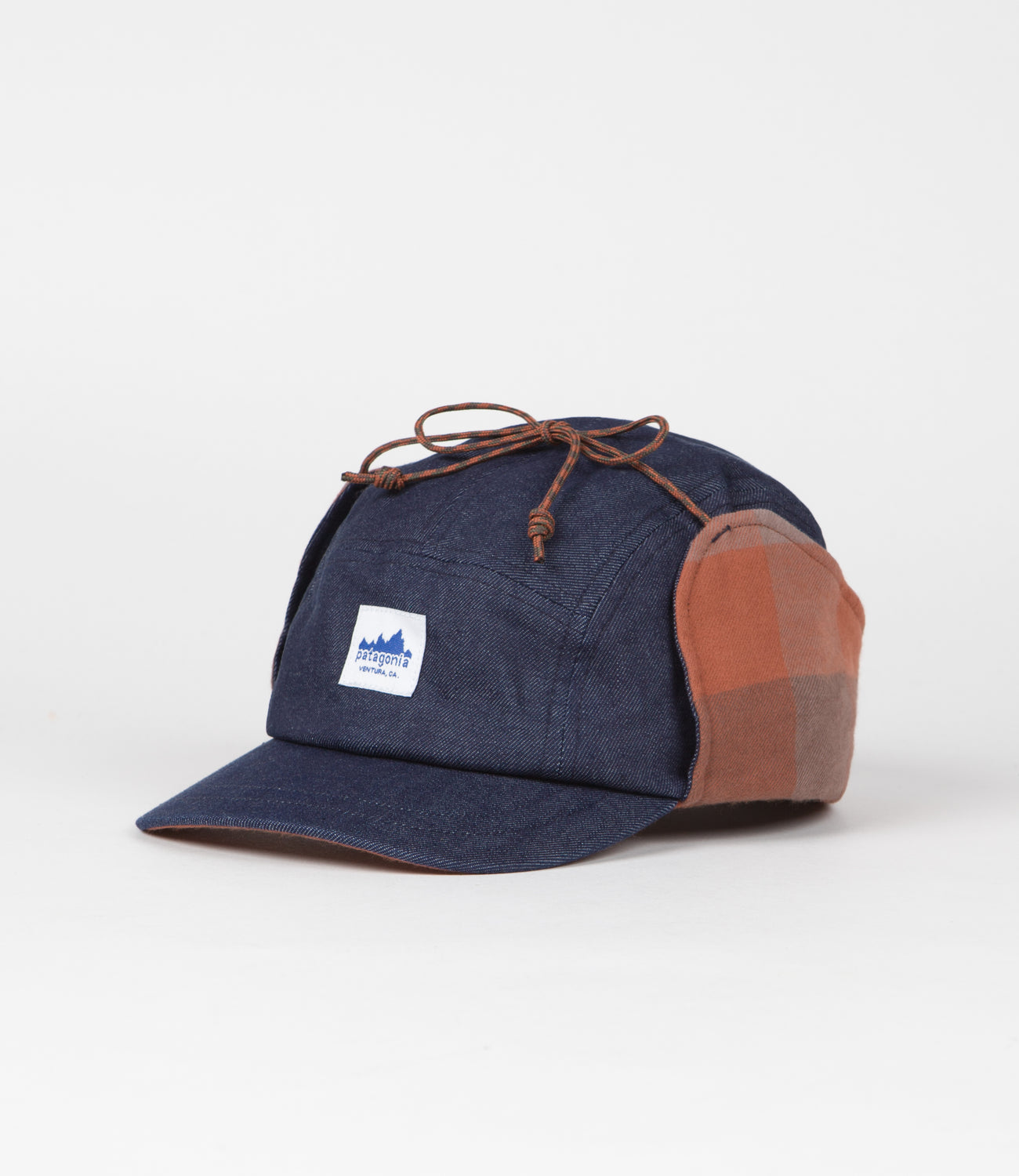 Patagonia Range Earflap Cap Upriver Sisu Brown Flatspot