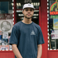 Brixton Cue T-Shirt - Navy thumbnail