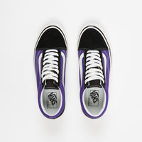Vans Old Skool 36 DX Anaheim Factory Shoes Black OG Bright Purple Flatspot