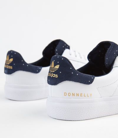 Adidas 3MC 'Jake Donnelly' Shoes - White / Collegiate Navy / Gold Metallic