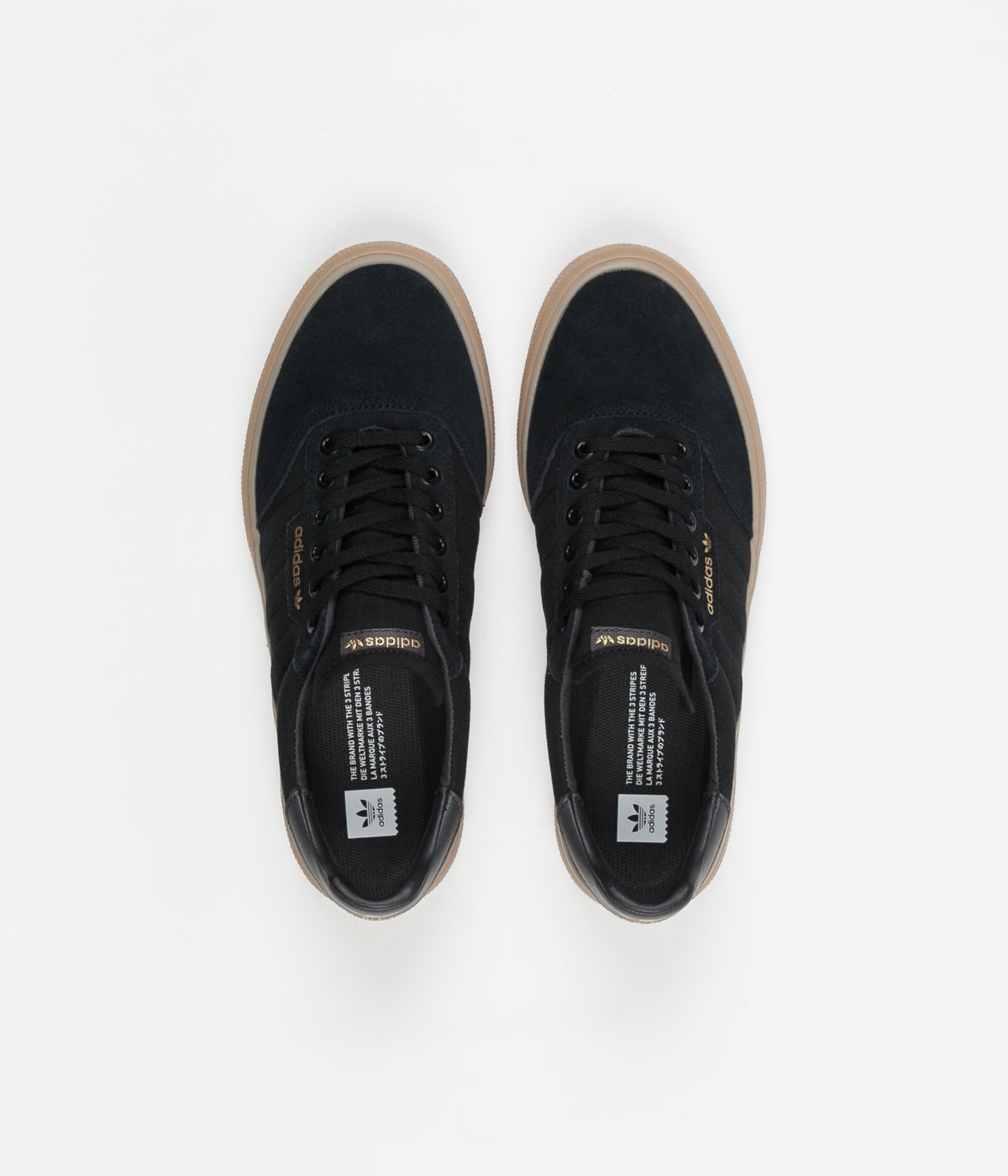 Adidas 3mc vulc black gum discount
