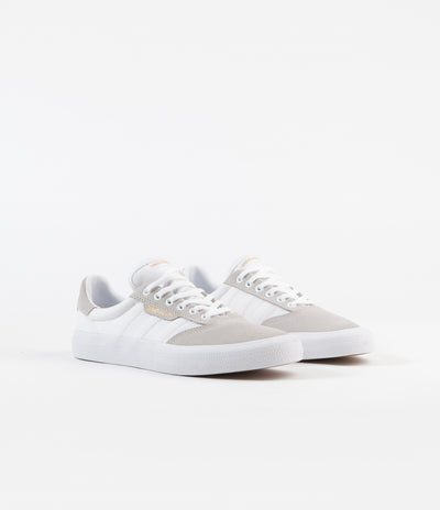 Adidas 3MC Shoes - White / Crystal White / Metallic Gold