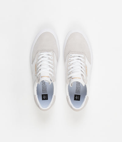 Adidas 3MC Shoes - White / Crystal White / Metallic Gold