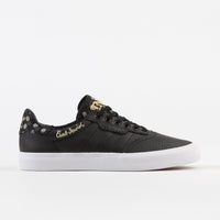 Adidas 3MC x Truth Never Told Shoes - Core Black / White / Matte Gold thumbnail