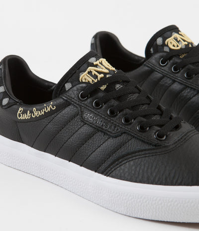 Adidas 3MC x Truth Never Told Shoes - Core Black / White / Matte Gold