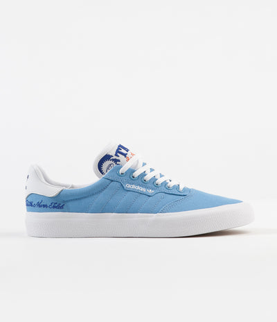 Adidas 3MC x Truth Never Told Shoes - Light Blue / White / Royal