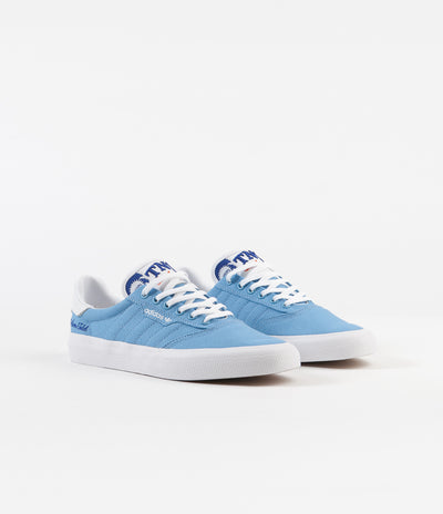 Adidas 3MC x Truth Never Told Shoes - Light Blue / White / Royal