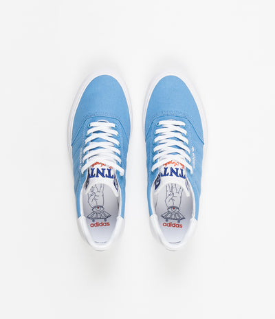 Adidas 3MC x Truth Never Told Shoes - Light Blue / White / Royal