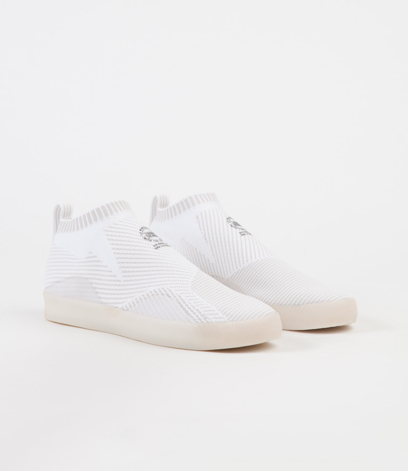 Adidas 3ST.002 Primeknit Shoes White Grey One Core Black Flatspot