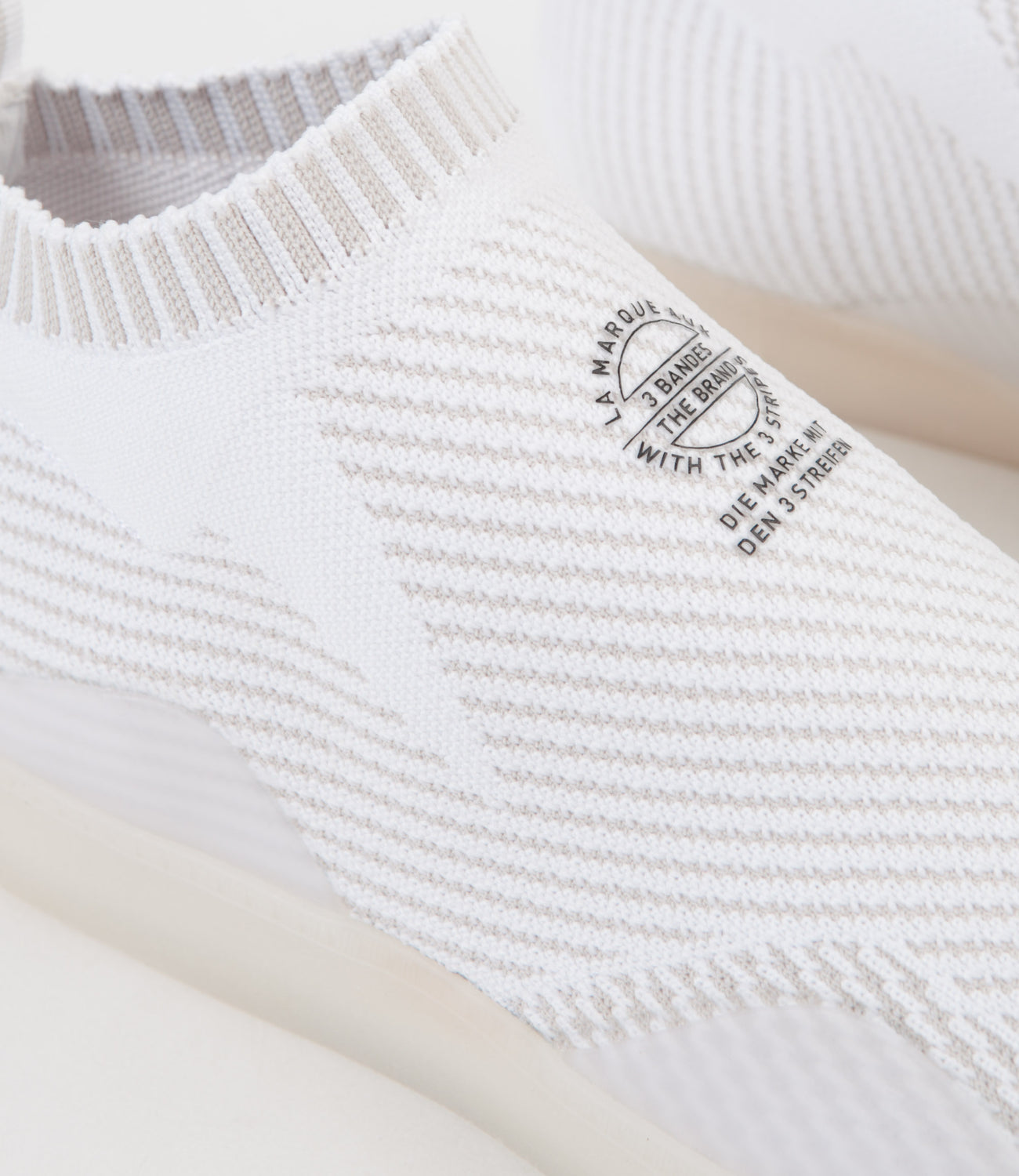 Adidas 3ST.002 Primeknit Shoes White Grey One Core Black Flatspot