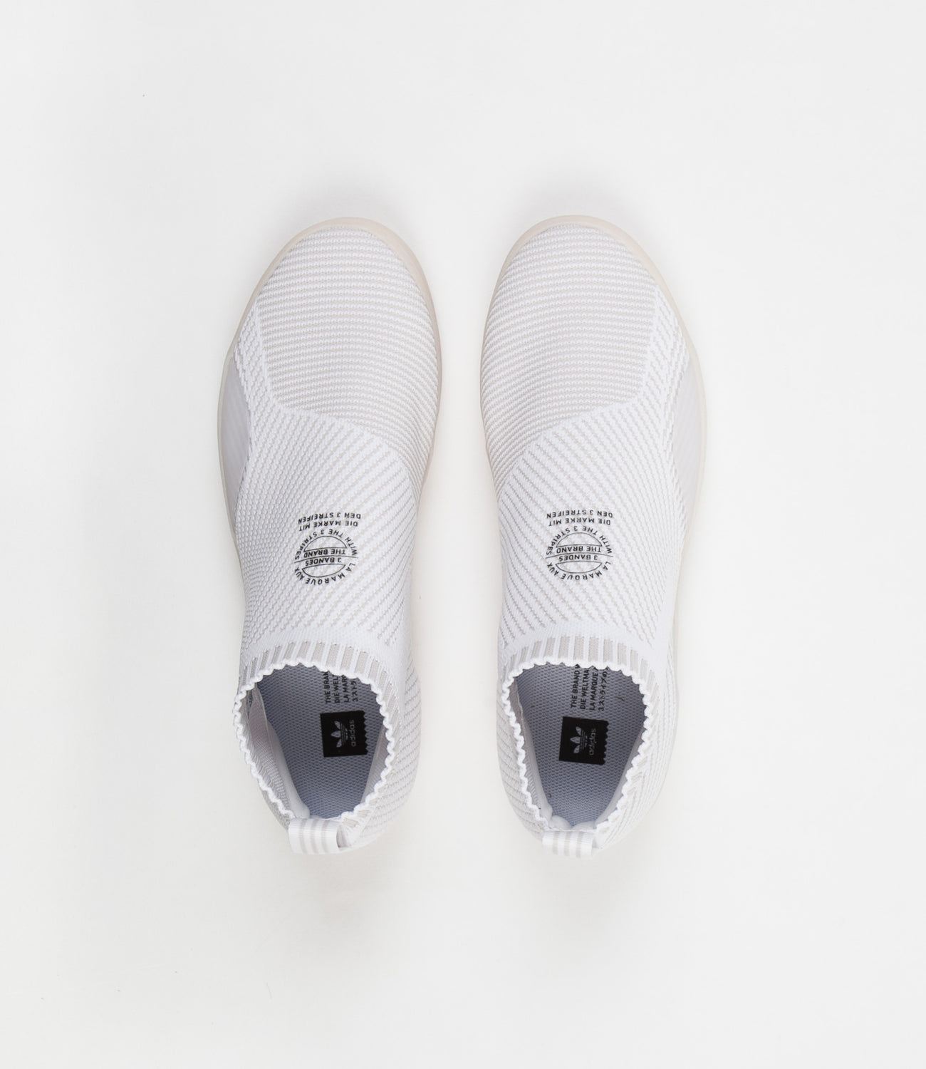 Adidas 3ST.002 Primeknit Shoes White Grey One Core Black Flatspot