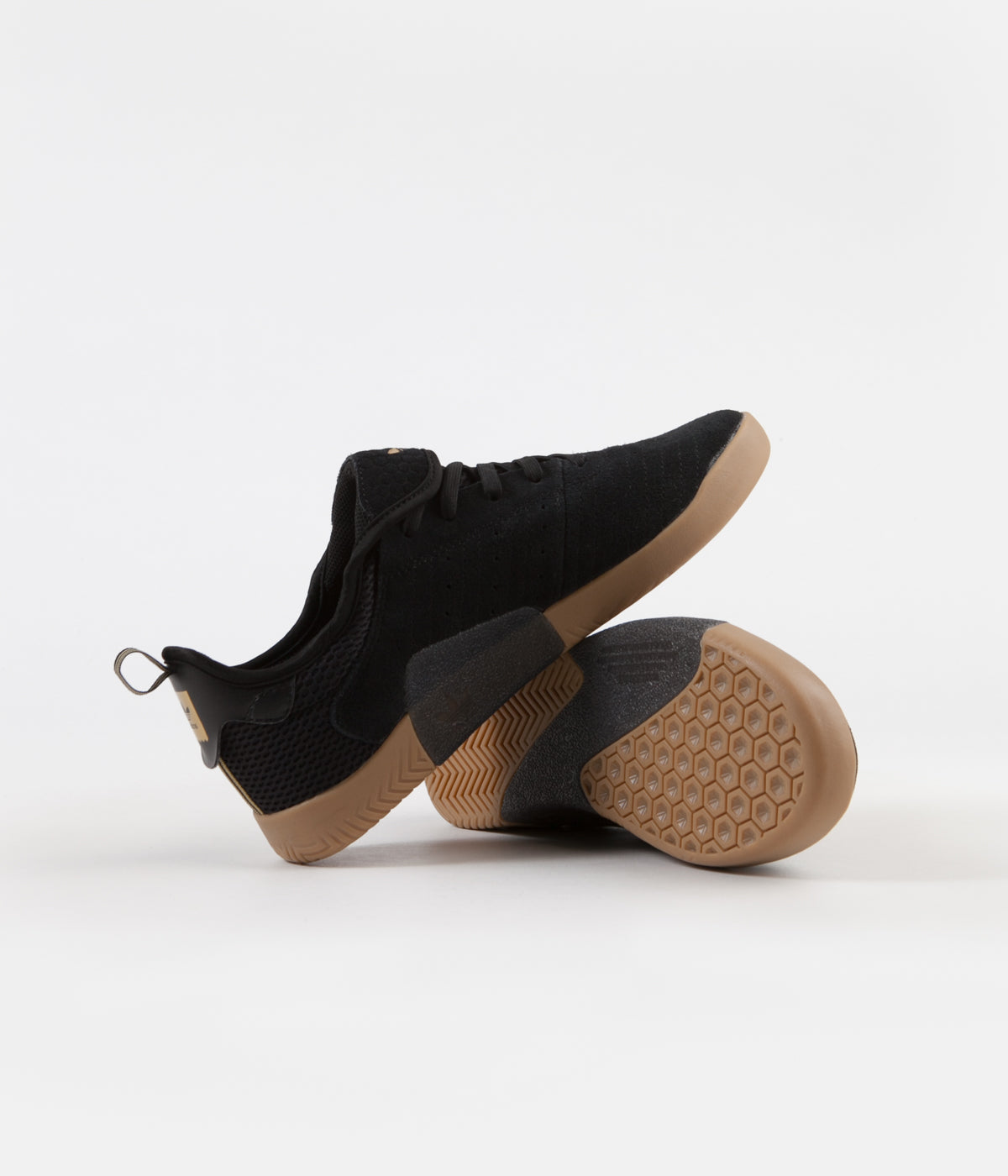 Adidas 3ST.003 Shoes - Core Black / Gold Metallic / Core Black | Flatspot