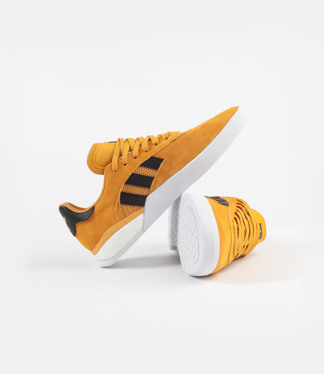 Adidas 3st.004 orange y white shoes top