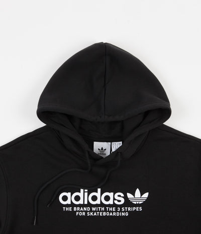 Adidas 4.0 Logo Hoodie - Black / White