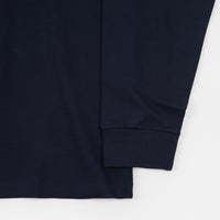 Adidas 4.0 Logo Long Sleeve T-Shirt - Collegiate Navy / Wonder White thumbnail