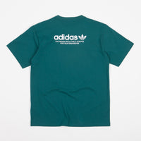 Adidas 4.0 Logo T-Shirt - Legacy Teal / White thumbnail