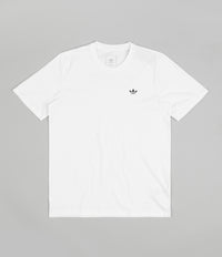 Adidas 4.0 Logo T-Shirt in White and Black / White