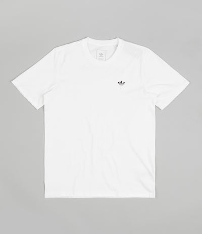 Adidas 4.0 Logo T-Shirt in White and Black / White