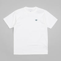 Adidas 4.0 Logo T-Shirt - White / Legacy Teal thumbnail