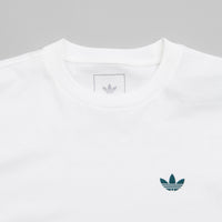 Adidas 4.0 Logo T-Shirt - White / Legacy Teal thumbnail