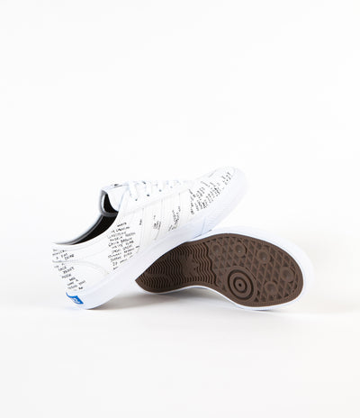 Adidas Adi-Ease Classified Shoes - White / Core Black / Bluebird