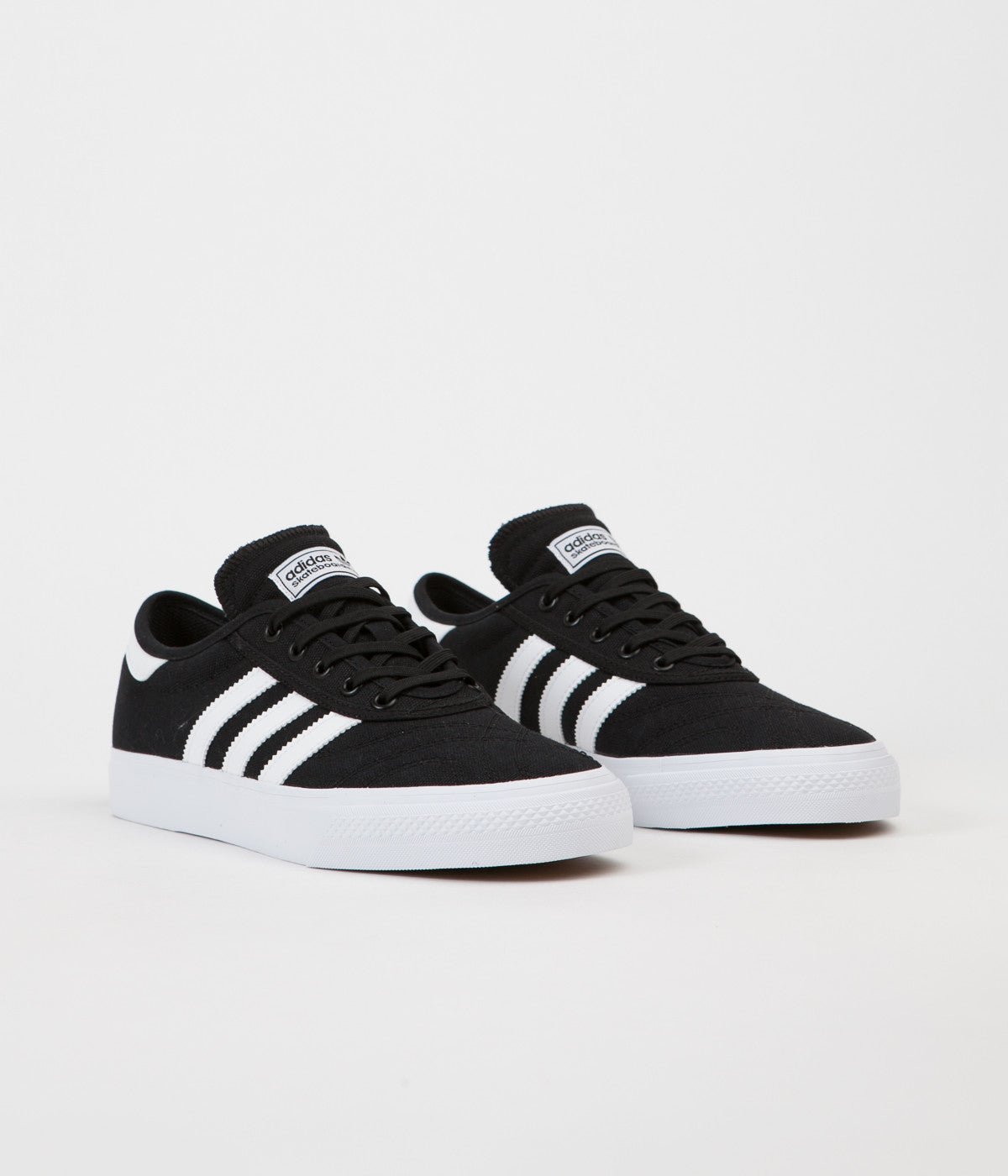 Adidas Adi Ease Premiere Shoes Core Black White Gum4 Flatspot