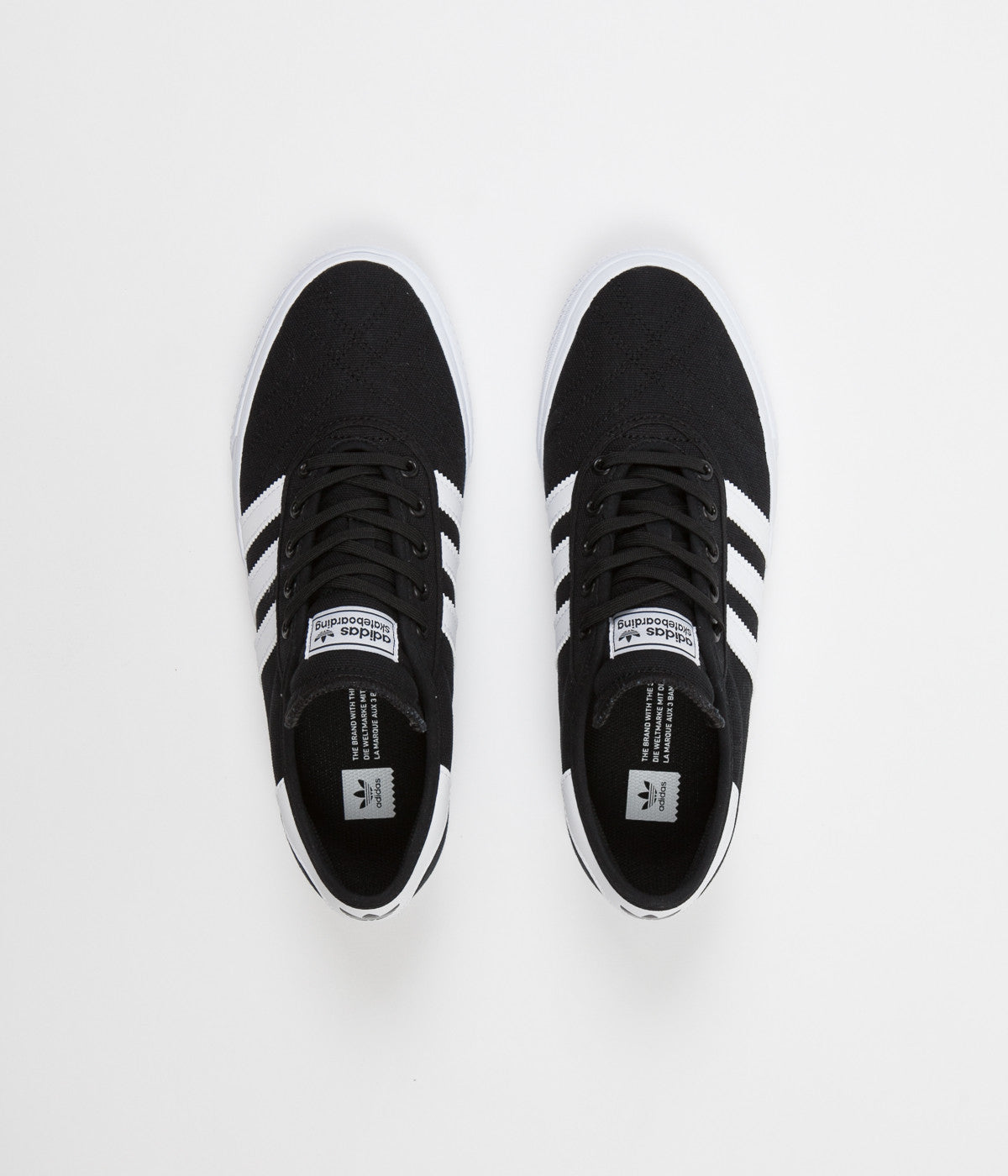 Adidas Adi Ease Premiere Shoes Core Black White Gum4 Flatspot