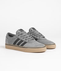Adi Ease Shoes - Grey Core Black / Gum4 | Flatspot