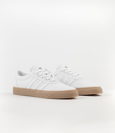 Adidas Adi Ease Shoes - White / Core Black / Gum