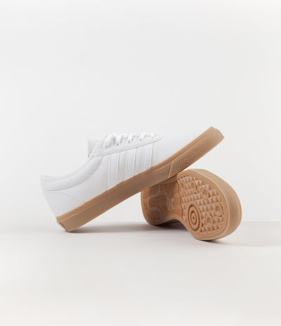 Adidas Adi Ease Shoes - White / Core Black / Gum