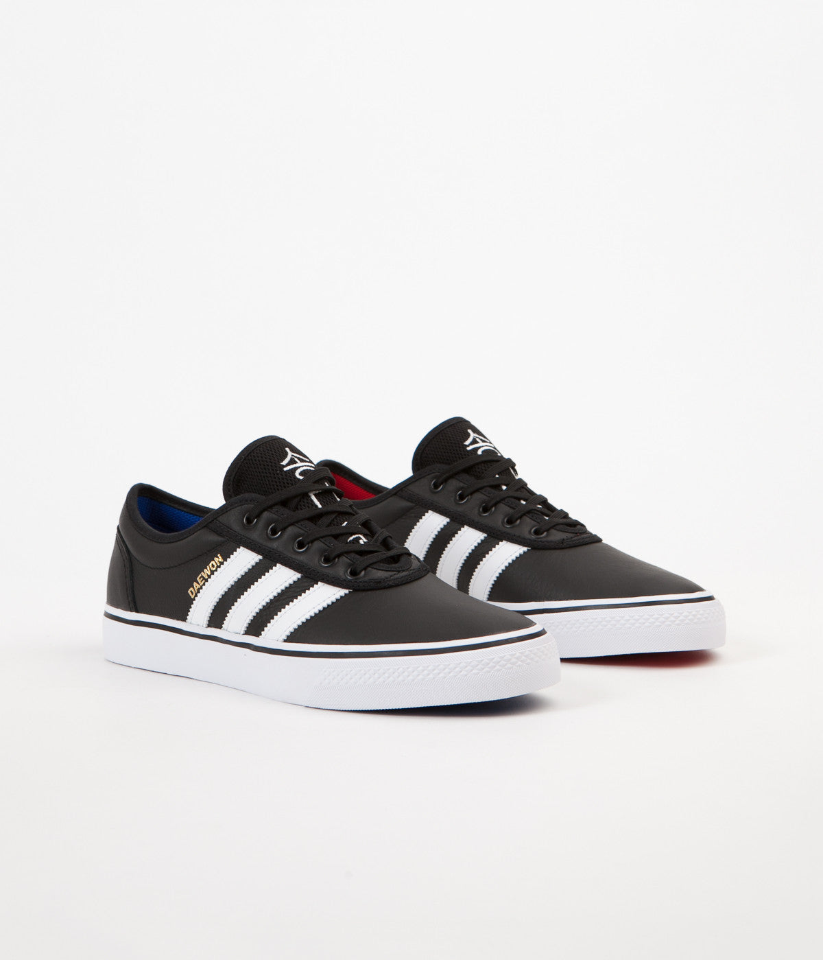 Adidas Adi Ease x Daewon Shoes Core Black White Gold Metallic Flatspot
